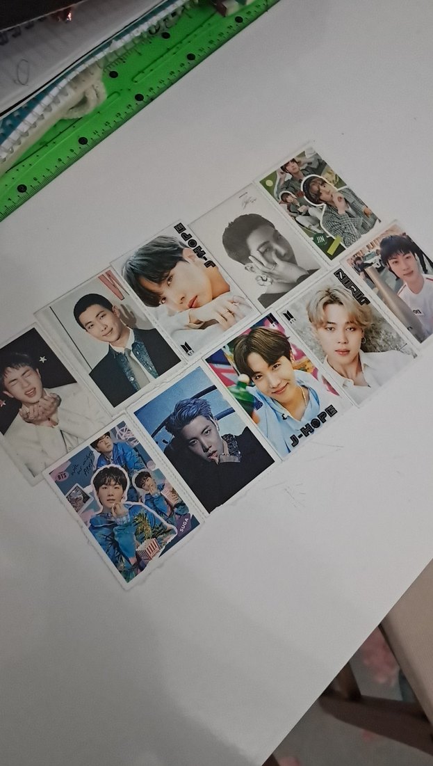BTS Üyeleri Fotoğraf Kartları Seti hediye fotocartlı - Görsel 2