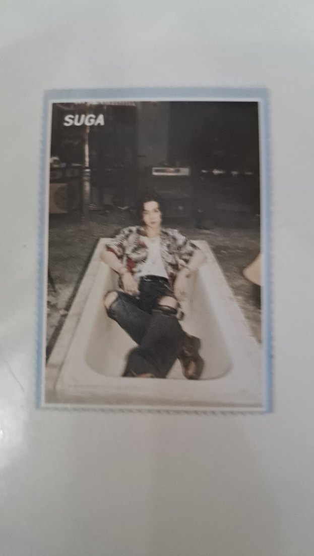 Jungkook ve Suga Kartları hediye 2 Foto Kart - Görsel 2