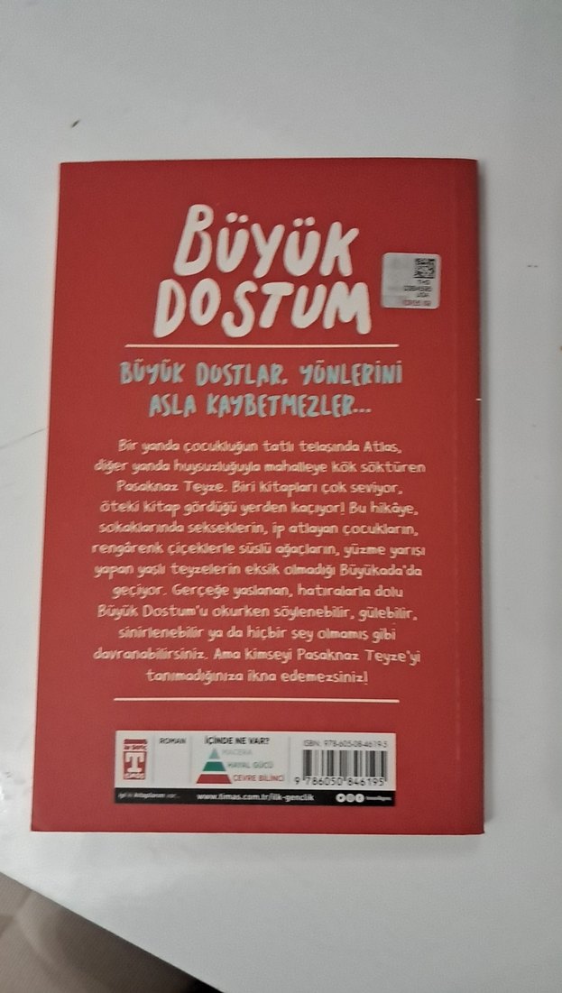 Anıl Basılı Büyük Dostum Kitabı
yanlışlıkla alındı yepyeni - Görsel 2