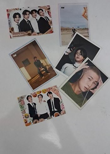 BTS Üyeleri Temalı Kartlar hediyeli - Görsel 2