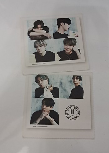 bts imzalı fotocart indirimli ve hediye foto kartlı - Görsel 3