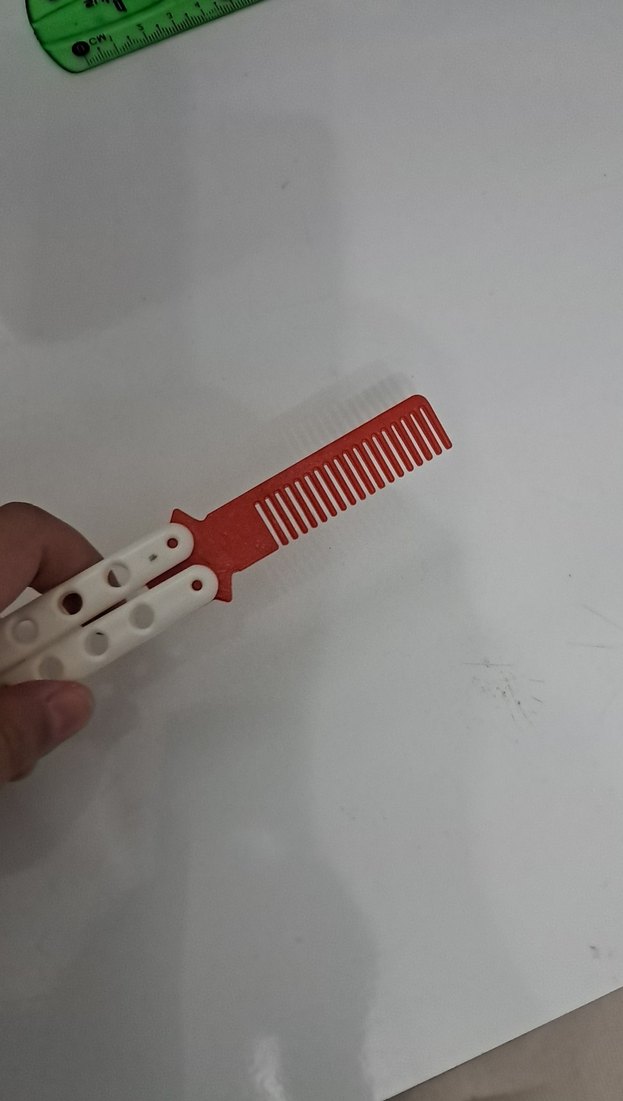 Beyaz Eğitici Oyuncak tarak - Görsel 4