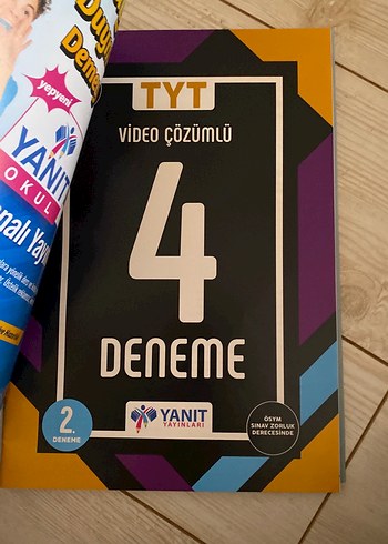 Beden Yanıt Yayınları TYT 4 Video Çözümlü Deneme