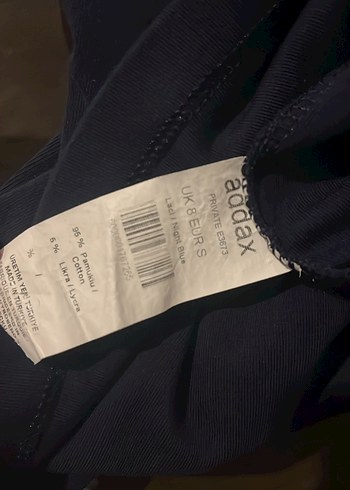 Lacivert Kolsuz Midi Kalem Elbise - Görsel 5