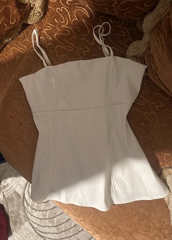 Krem bluz - Görsel 4