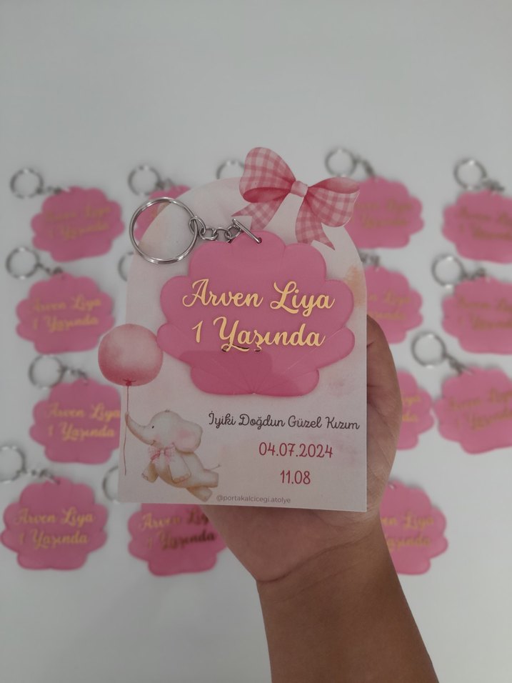 Doğum Günü Anahtarlığı - Görsel 4