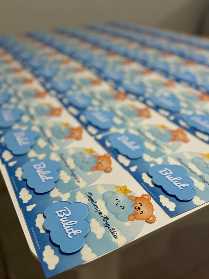 Bulut bebek magneti - Görsel 3