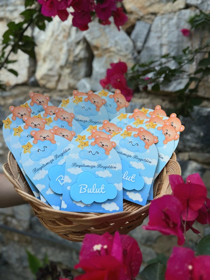Bulut bebek magneti - Görsel 2