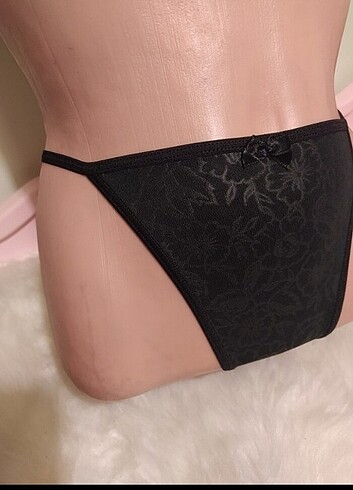 s Beden siyah Renk Tanga string