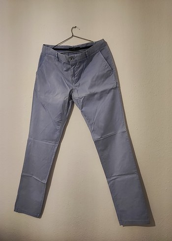 Diğer Avva Markalı Açık Mavi Regular Fit Erkek Cotton Pamuk Pantolon