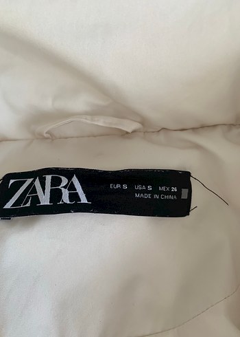 Zara Zara şişme kaz tüyü mont