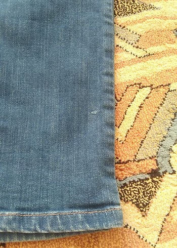 Gri Tonlu Mavi Kadın Denim Pantolon - Görsel 2