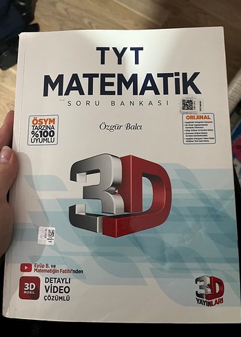 TYT Matematik Soru Bankası 3D Video Çözümlü