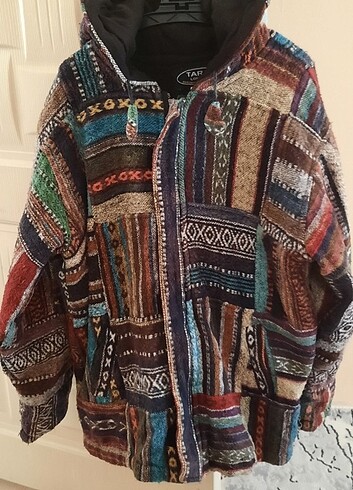 Nepal patchwork unisex hippie mont