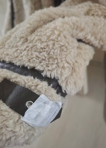 Pull And Bear çift taraflı mont - Görsel 7