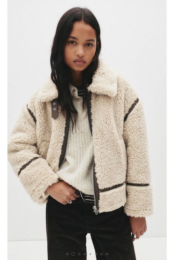 Pull And Bear çift taraflı mont - Görsel 3