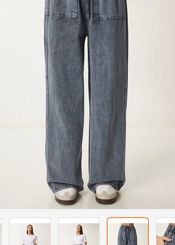 Beli Lastikli Jean - Görsel 3