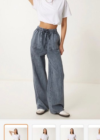 Beli Lastikli Jean - Görsel 2