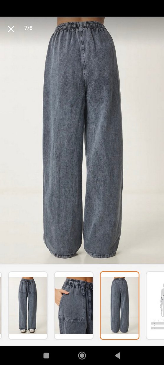 Beli Lastikli Jean - Görsel 4