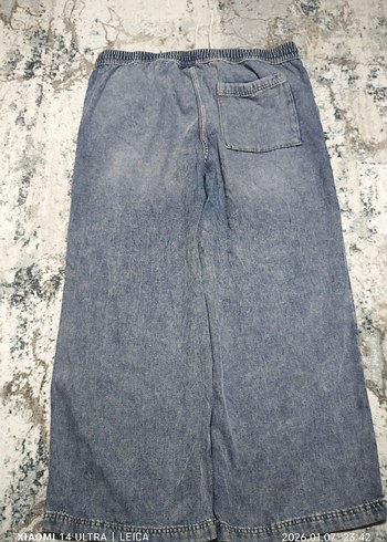 H&M büyük beden beli lastikli pantolon - Görsel 3