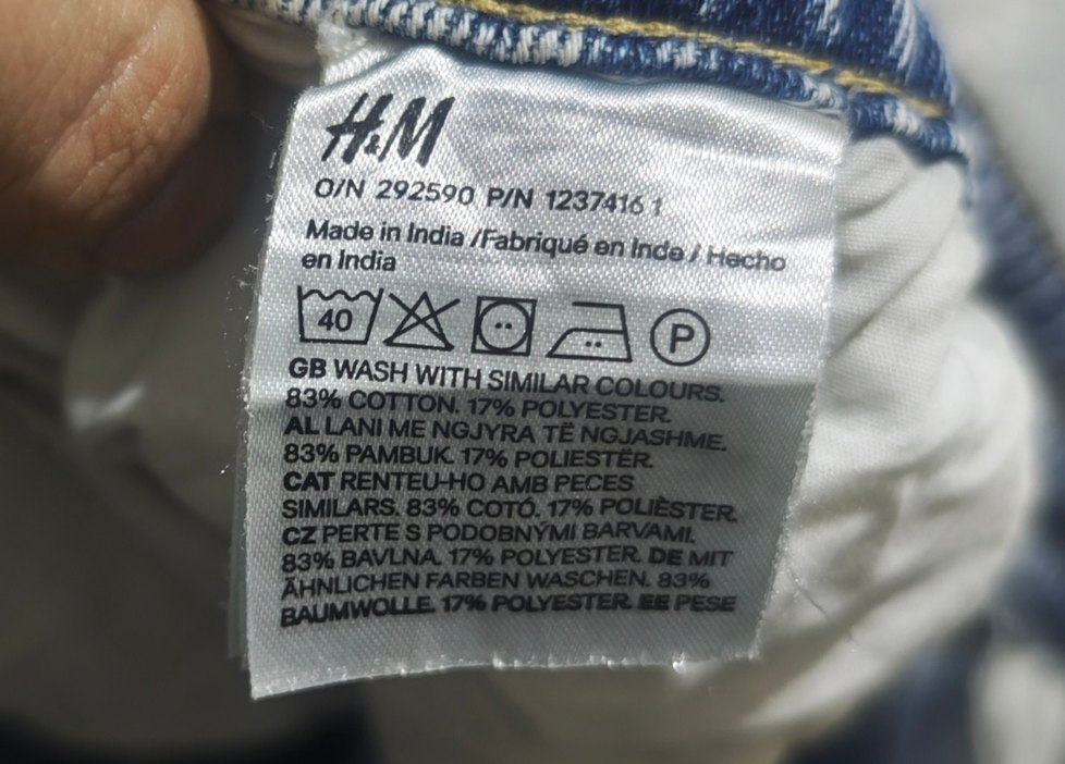 H&M büyük beden beli lastikli pantolon - Görsel 4