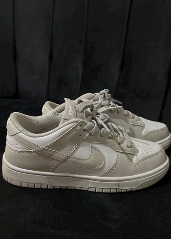 Beyaz Gri Kadın Nike Spor Ayakkabı - Görsel 2