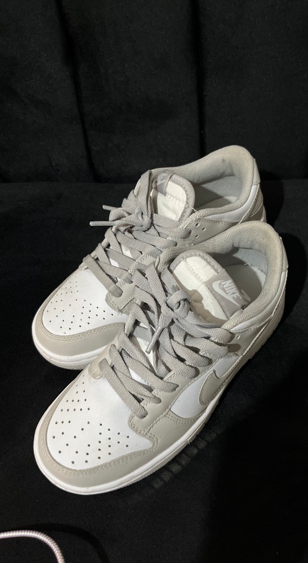 Beyaz Gri Kadın Nike Spor Ayakkabı - Görsel 4