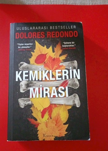  Dolores Redondo 2 Kitap Seti: Fırtınaya Adak & Kemiklerin Mirası