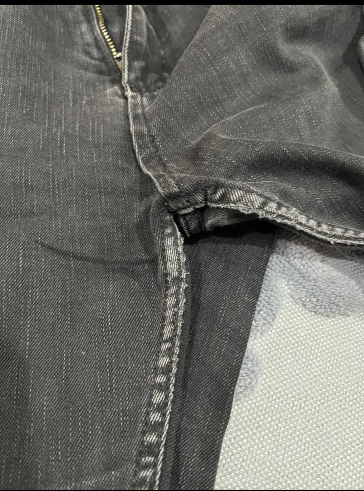 Siyah Regular Fit Kadın Jean Pantolon - Görsel 5