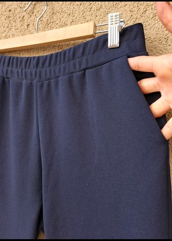 Kadın Lacivert Kumaş Pantolon - Görsel 4