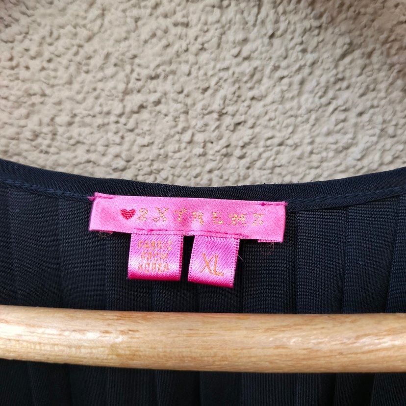 KADIN SİYAH PİLİSELİ ELBİSE - Görsel 3