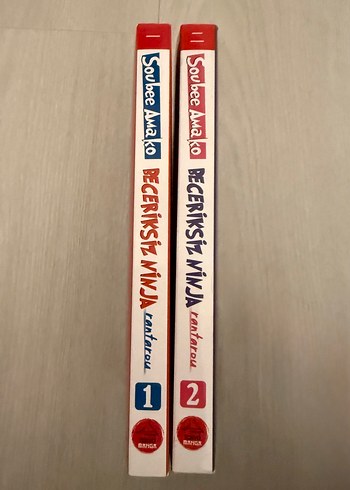 Beceriksiz Ninja Rantarou 1-2 Cilt Seti