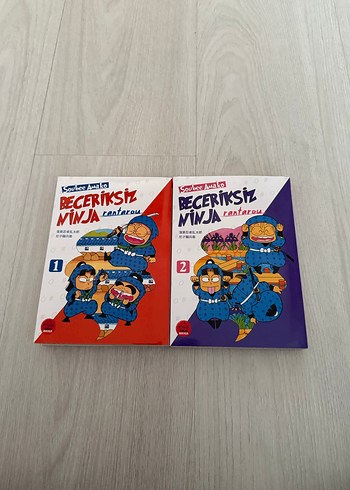Beceriksiz Ninja Rantarou 1-2 Cilt Seti - Görsel 2