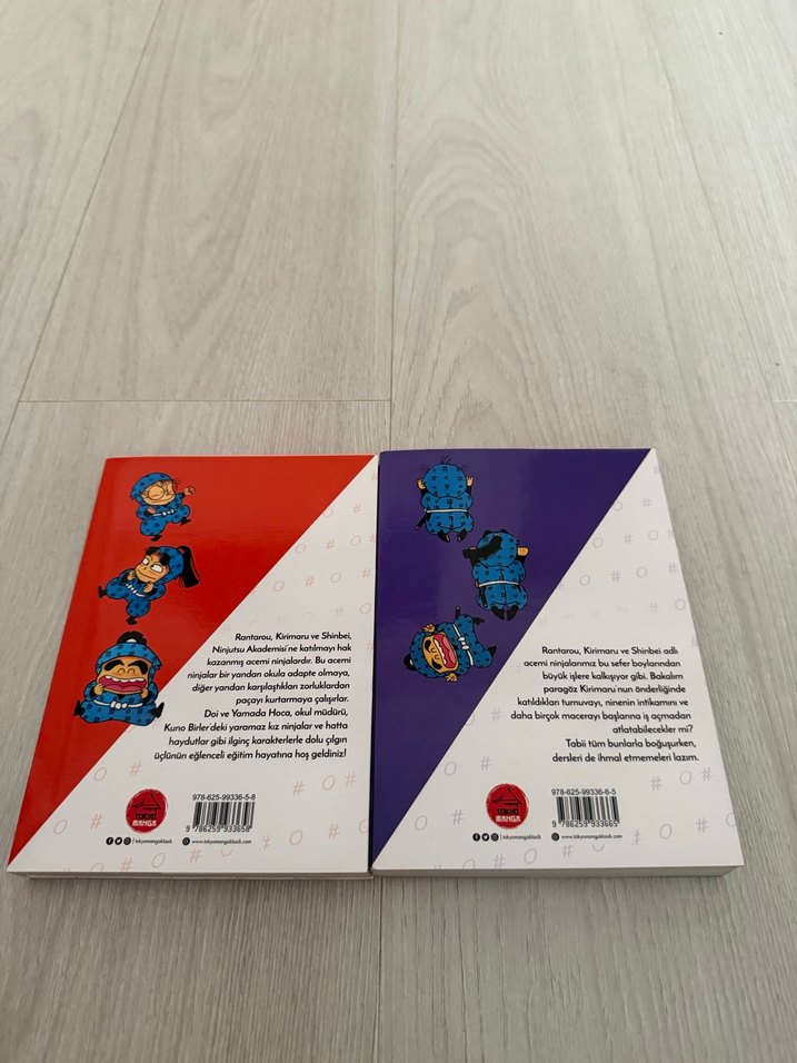 Beceriksiz Ninja Rantarou 1-2 Cilt Seti - Görsel 3