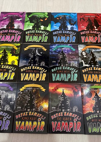Beyaz Kanatlı Vampir tüm kitaplar 1-12 tam set
