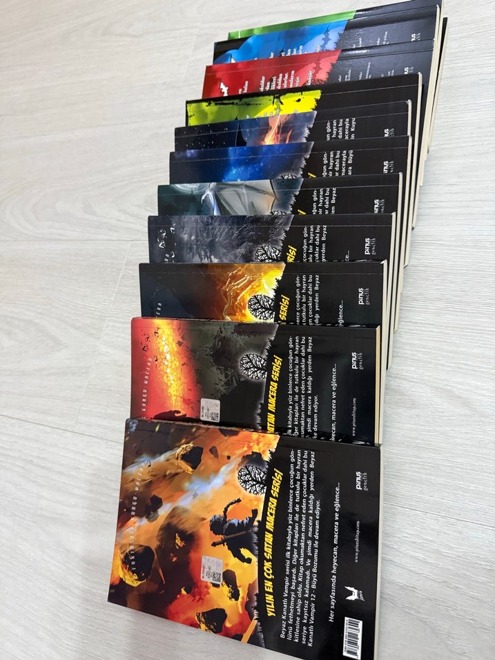 Beyaz Kanatlı Vampir tüm kitaplar 1-12 tam set - Görsel 4