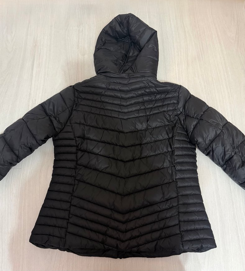 US Polo siyah Kapüşonlu mont - Görsel 2