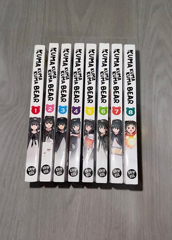 Kuma Kuma Kuma Bear Cilt 1-8 Manga Seti - Görsel 2