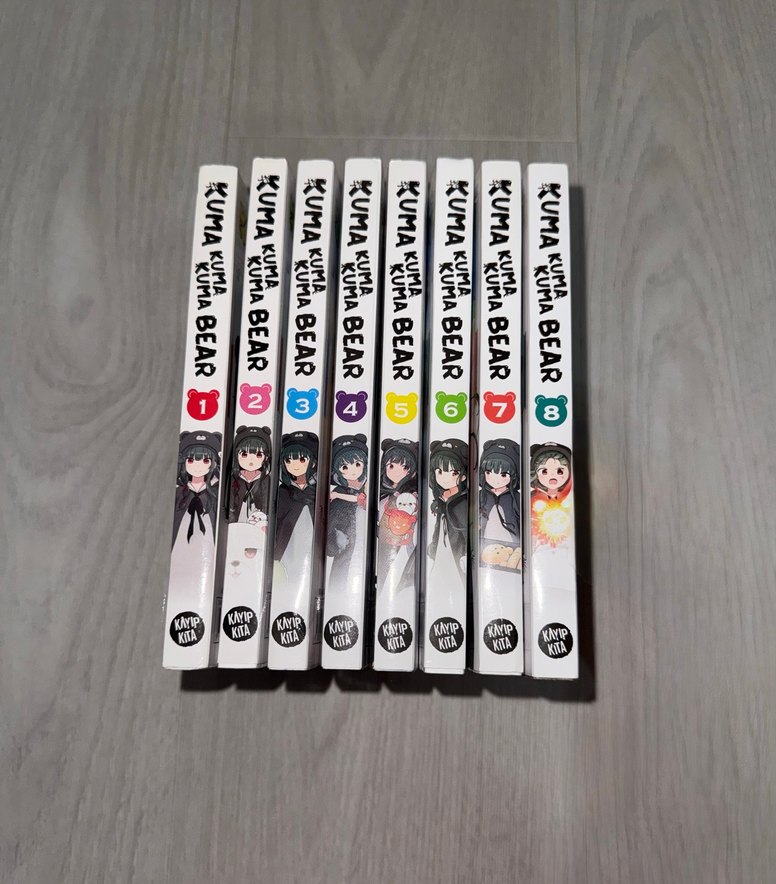 Kuma Kuma Kuma Bear Cilt 1-8 Manga Seti - Görsel 2