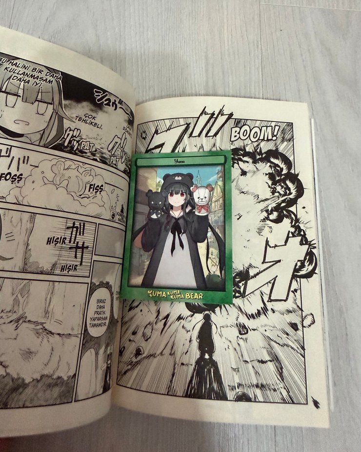 Kuma Kuma Kuma Bear Cilt 1-8 Manga Seti - Görsel 3