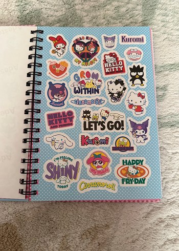 Pastel Renkli Hello Kitty Defter - Görsel 4