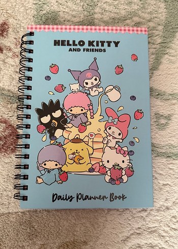 Pastel Renkli Hello Kitty Defter