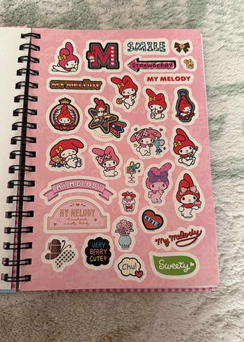 Pastel Renkli Hello Kitty Defter - Görsel 6
