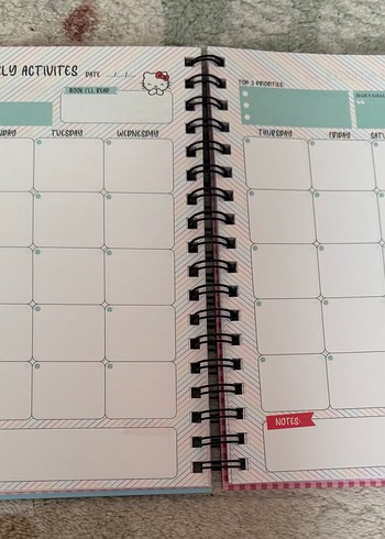 Pastel Renkli Hello Kitty Defter - Görsel 8