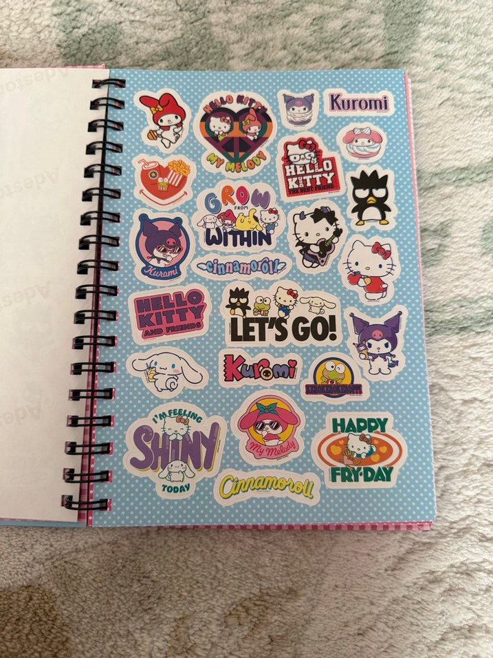 Pastel Renkli Hello Kitty Defter - Görsel 4