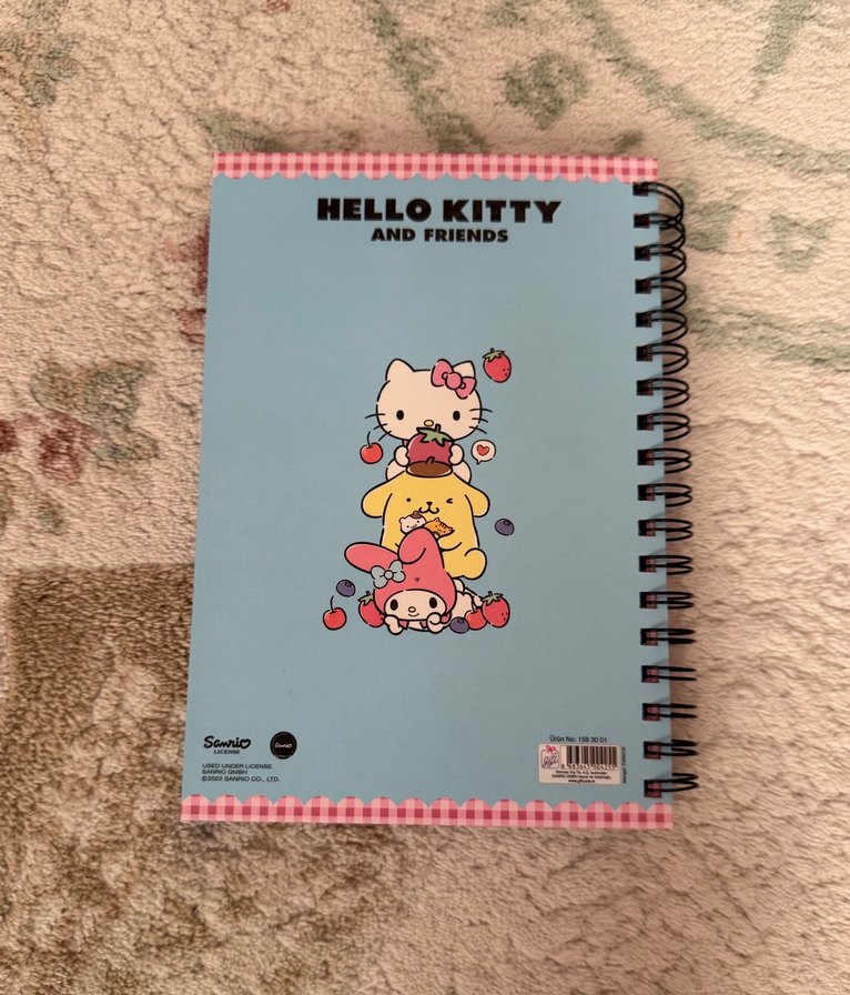 Pastel Renkli Hello Kitty Defter - Görsel 2