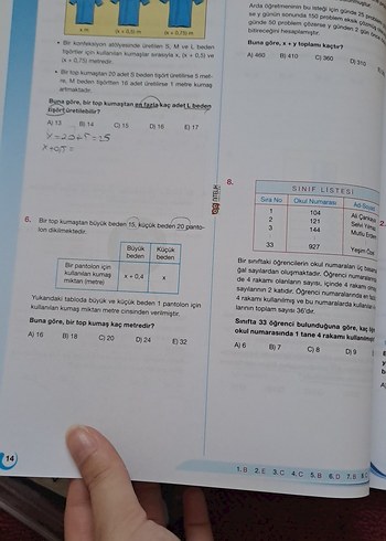 Yeni Nesil Problemler Soru Bankası