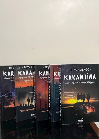  Beyza Alkoç - Karantina Roman Seti