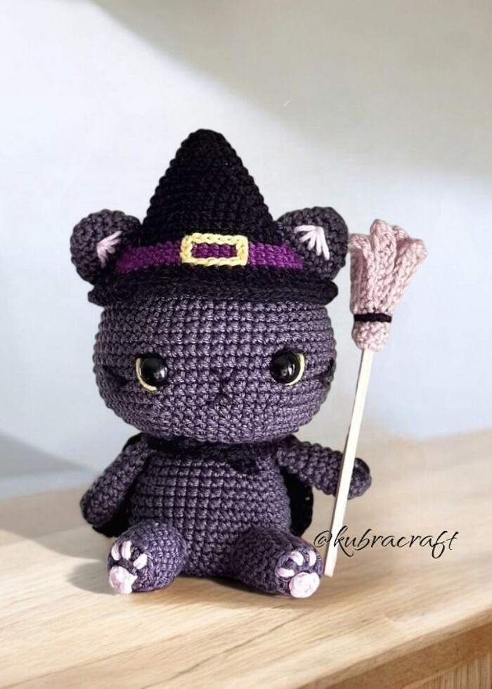 Cadılar bayramı konsept li kediler - Görsel 4