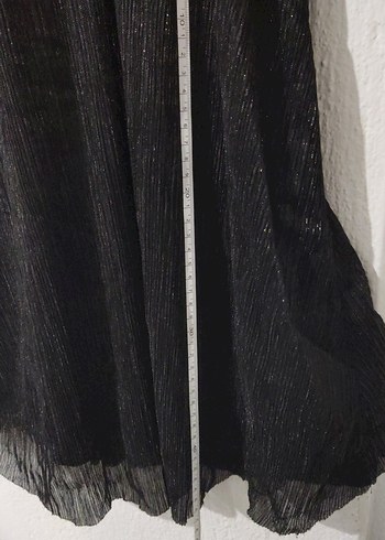 36 Beden siyah Renk Siyah Drapeli V Yaka Mini Gotik Elbise